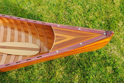 Wooden Canoe With Ribs Curved bow 10ft