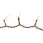 Brown Silicone Teeny Lights  Brown Cord 50ct