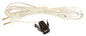 White Snap-In Candelabra Socket (Pack of 4)