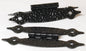 Black Colonial Hinge- 3-1/2" x 1-9/16"- 2/pkg (Pack of 4)