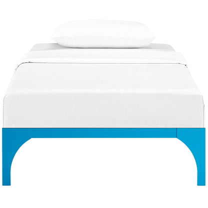 Ollie Twin Bed Frame in Light Blue