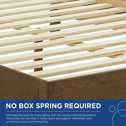 Talwyn Queen Wood Bed by Modway