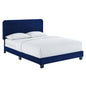 Celine Channel Tufted Performance Velvet King Bed by Modway