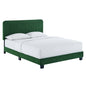 Celine Channel Tufted Performance Velvet Full Platform Bed by Modway
