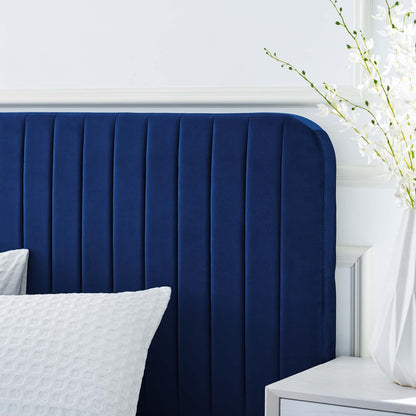 Celine Channel Tufted Performance Velvet Full Platform Bed by Modway