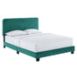 Celine Channel Tufted Performance Velvet Full Platform Bed by Modway