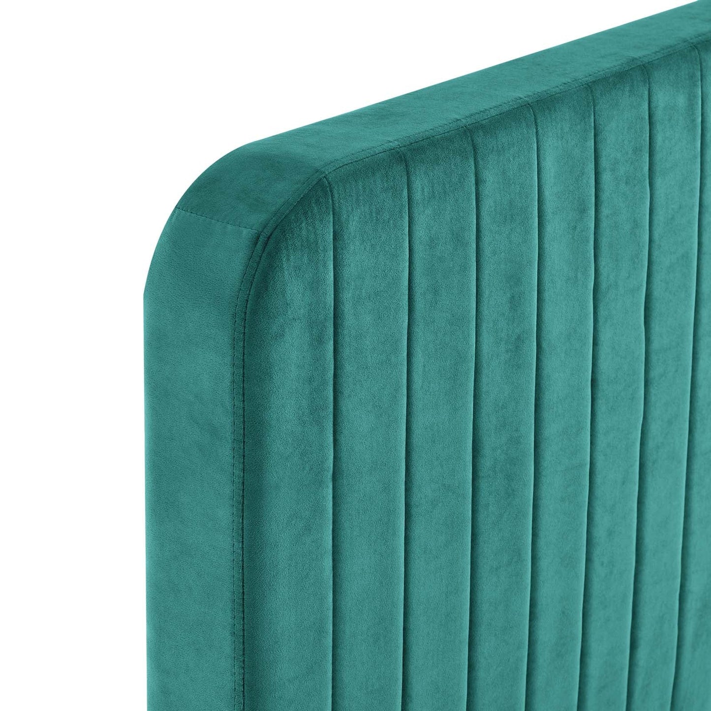 Celine Channel Tufted Performance Velvet Twin Platform Bed by Modway