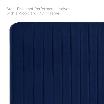Milenna Channel Tufted Performance Velvet King/California King Headboard by Modway