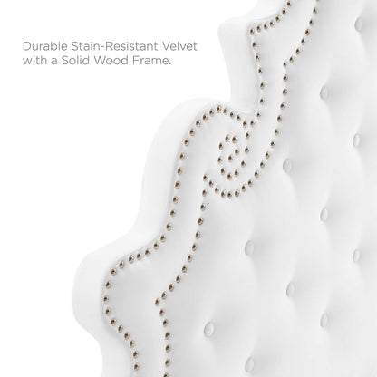 Diana Tufted Performance Velvet Twin Headboard by Modway