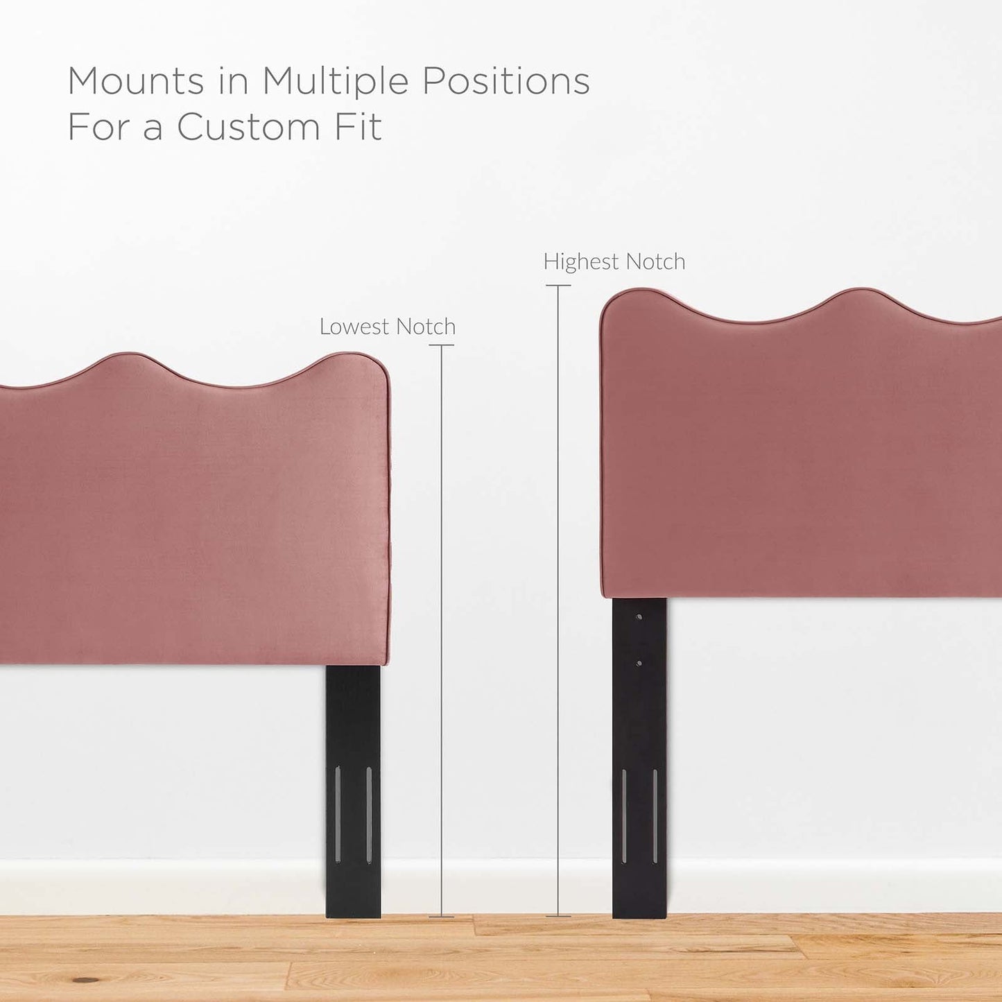 Athena Performance Velvet Twin Headboard by Modway