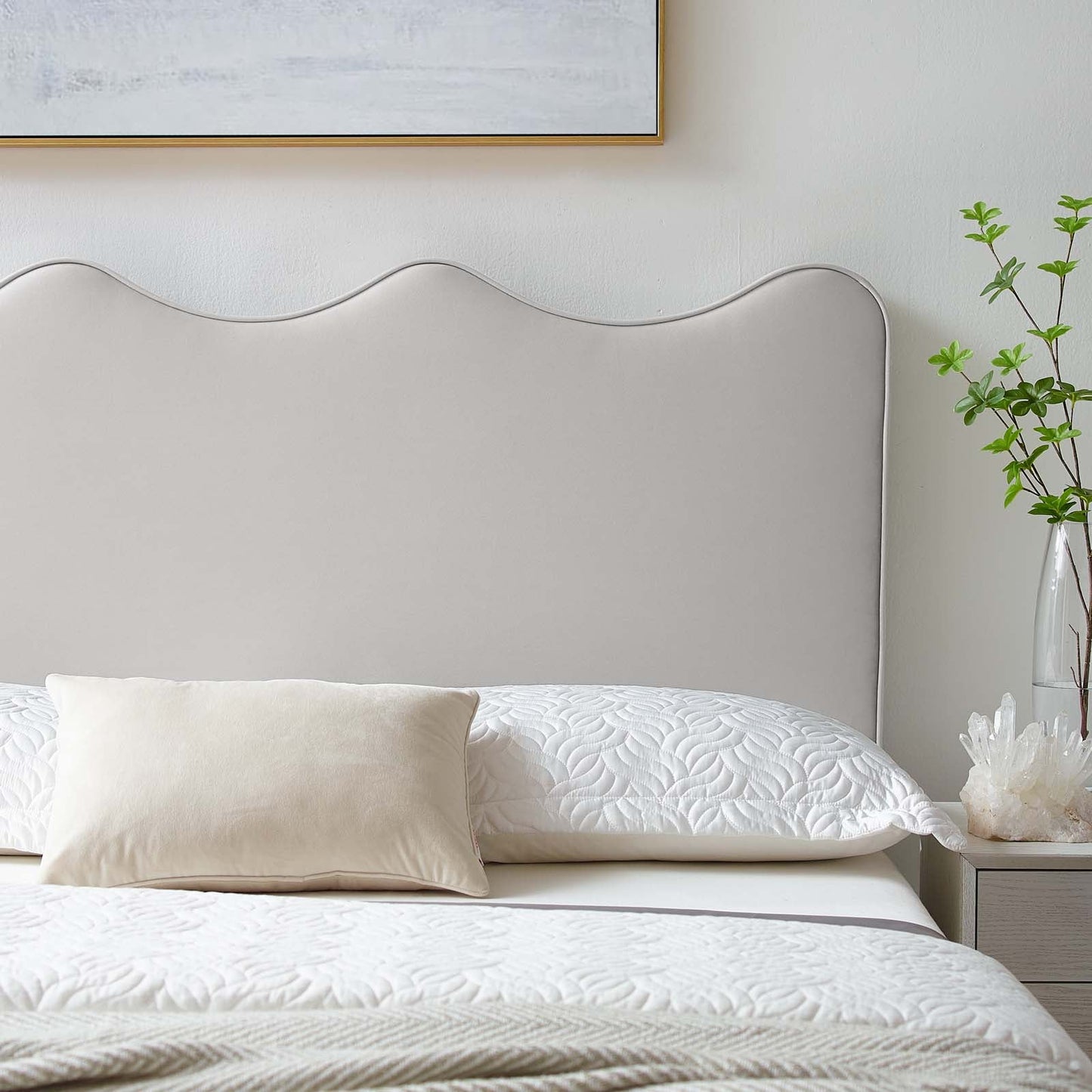 Athena Performance Velvet Full/Queen Headboard by Modway