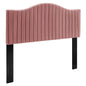 Brielle Channel Tufted Performance Velvet Full/Queen Headboard by Modway