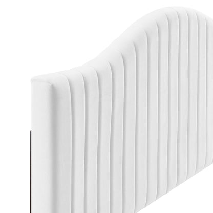 Brielle Channel Tufted Performance Velvet King/California King Headboard by Modway