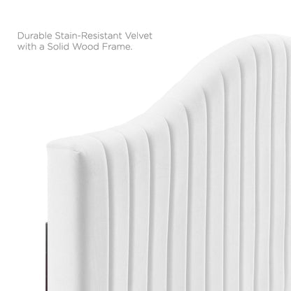 Brielle Channel Tufted Performance Velvet King/California King Headboard by Modway