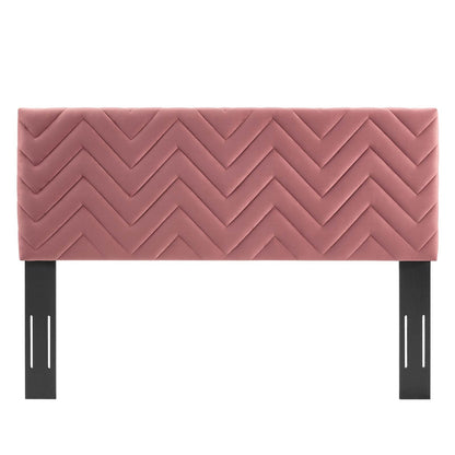 Mercy Chevron Tufted Performance Velvet King/California King Headboard by Modway