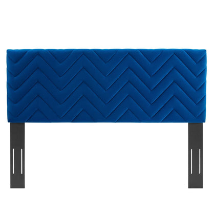 Mercy Chevron Tufted Performance Velvet King/California King Headboard by Modway