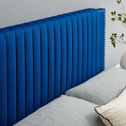 Felicity Channel Tufted Performance Velvet King/California King Headboard by Modway