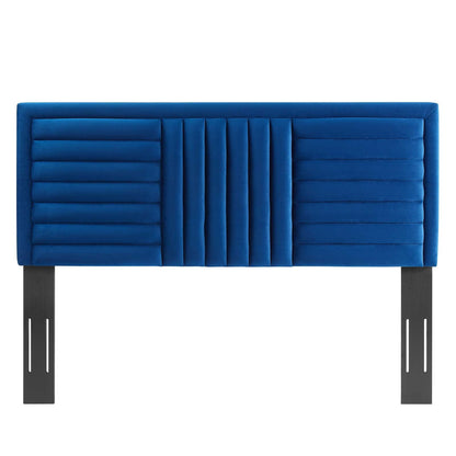 Believe Channel Tufted Performance Velvet Full/Queen Headboard by Modway