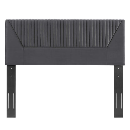 Patience Channel Tufted Performance Velvet Twin Headboard by Modway