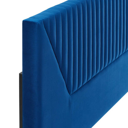 Patience Channel Tufted Performance Velvet Twin Headboard by Modway