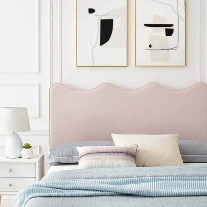 Current Performance Velvet Full Platform Bed by Modway