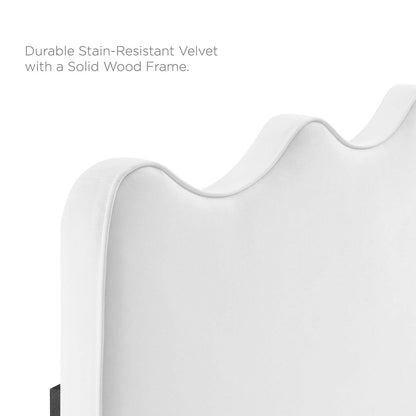Current Performance Velvet Full Platform Bed by Modway