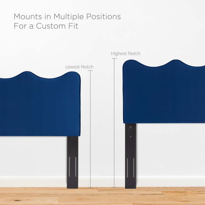 Current Performance Velvet King Platform Bed by Modway
