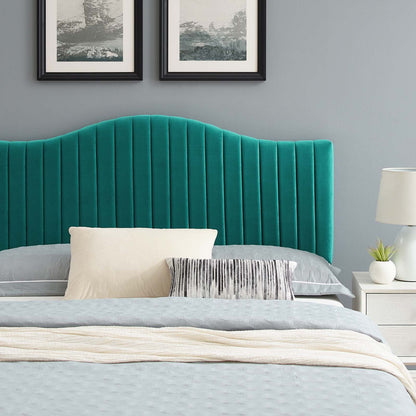 Juniper Channel Tufted Performance Velvet Full Platform Bed by Modway