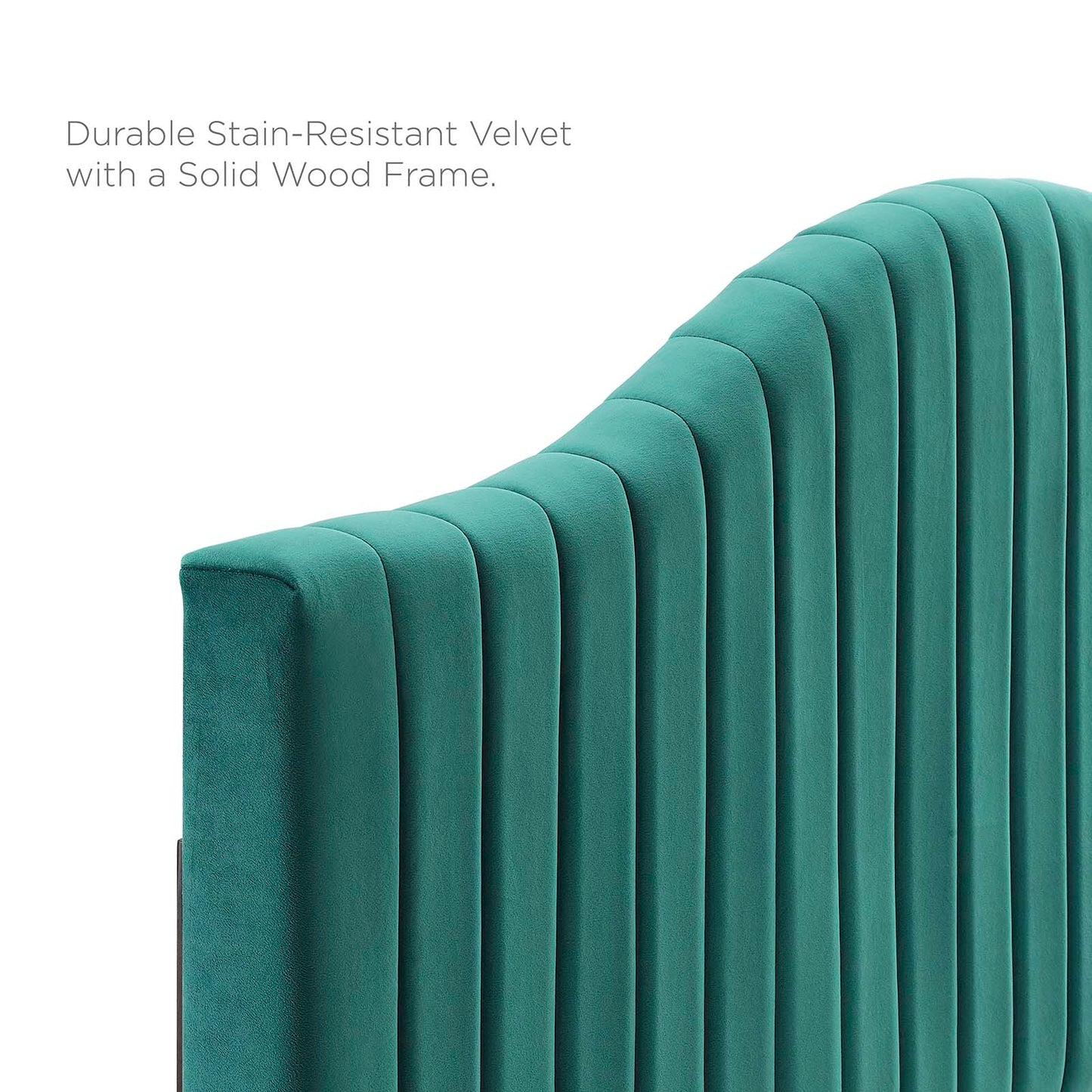 Juniper Channel Tufted Performance Velvet Full Platform Bed by Modway