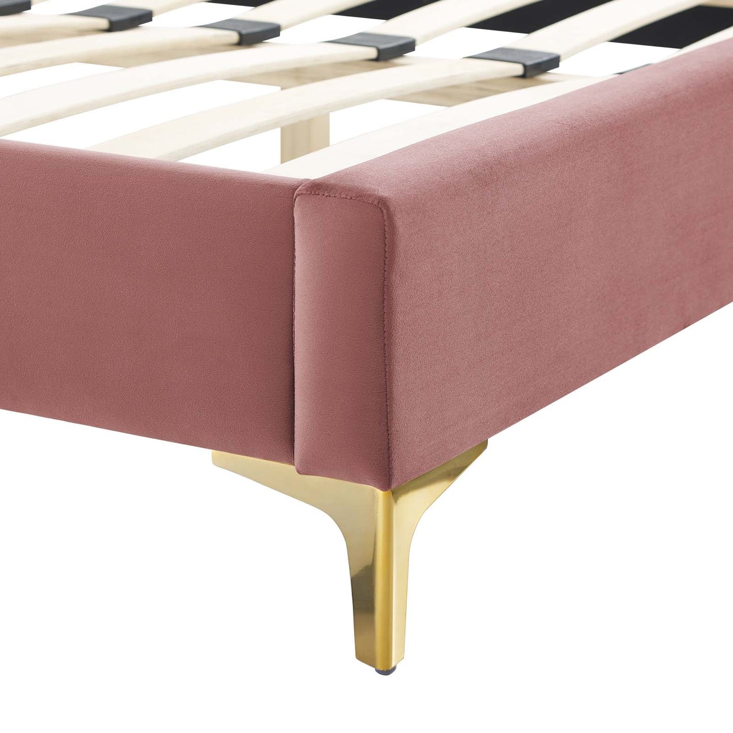 Juniper Channel Tufted Performance Velvet King Platform Bed by Modway