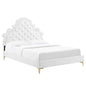 Gwyneth Tufted Performance Velvet Queen Platform Bed by Modway