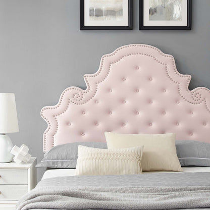 Gwyneth Tufted Performance Velvet Queen Platform Bed by Modway