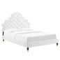 Gwyneth Tufted Performance Velvet Full Platform Bed by Modway