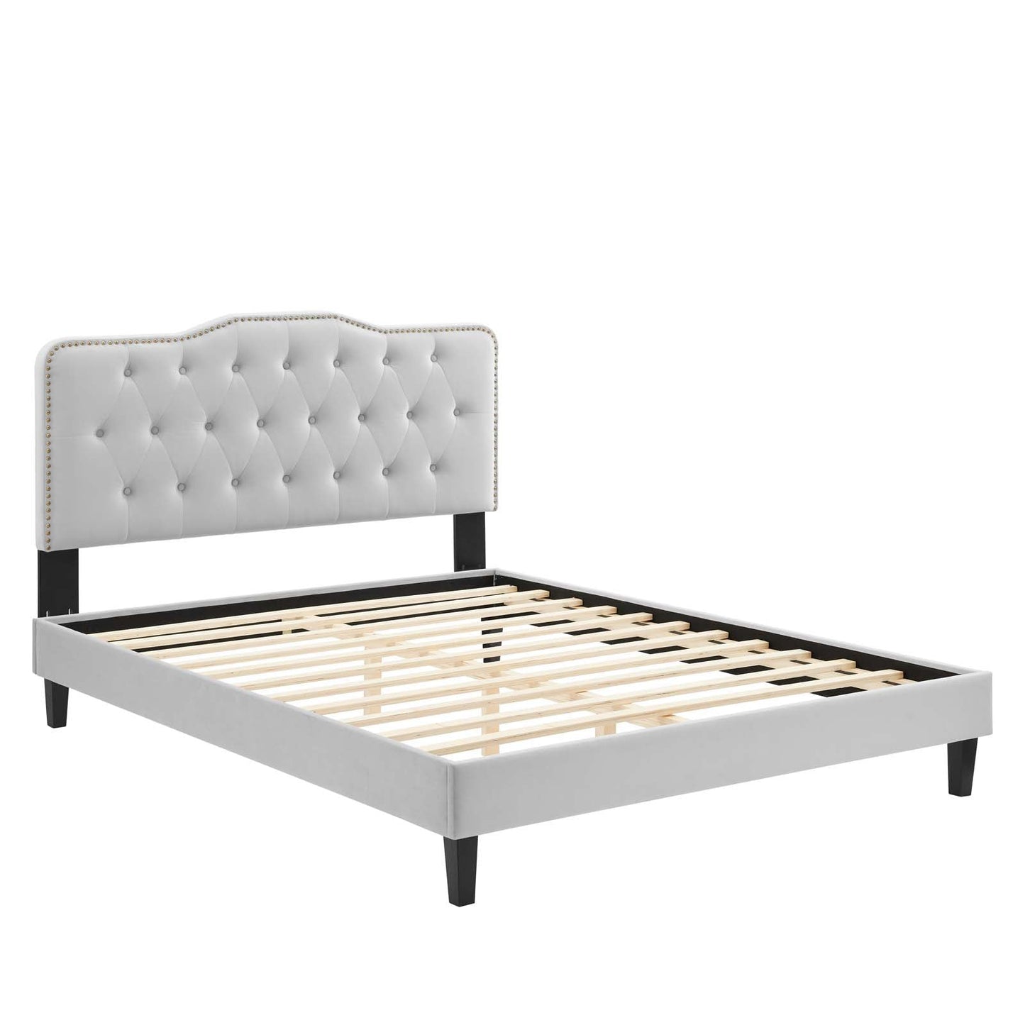 Amber Performance Velvet Twin Platform Bed by Modway