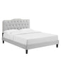 Amber Tufted Performance Velvet King Platform Bed by Modway