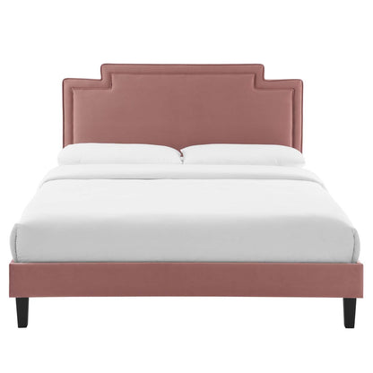 Liva Performance Velvet King Bed by Modway