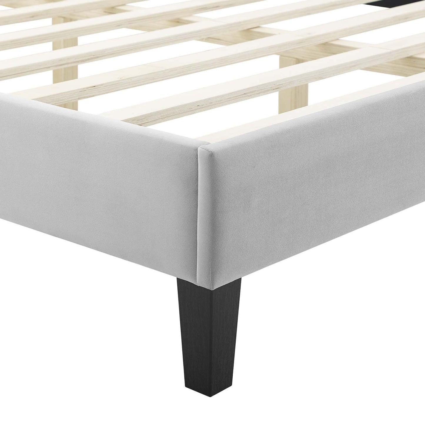 Sienna Performance Velvet Twin Platform Bed by Modway