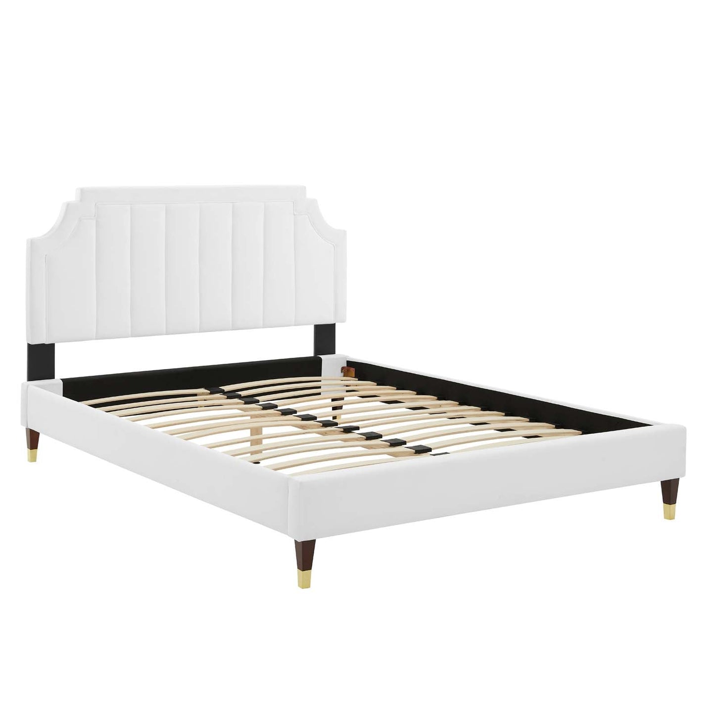 Sienna Performance Velvet Full Platform Bed by Modway