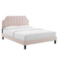 Sienna Performance Velvet Full Platform Bed by Modway