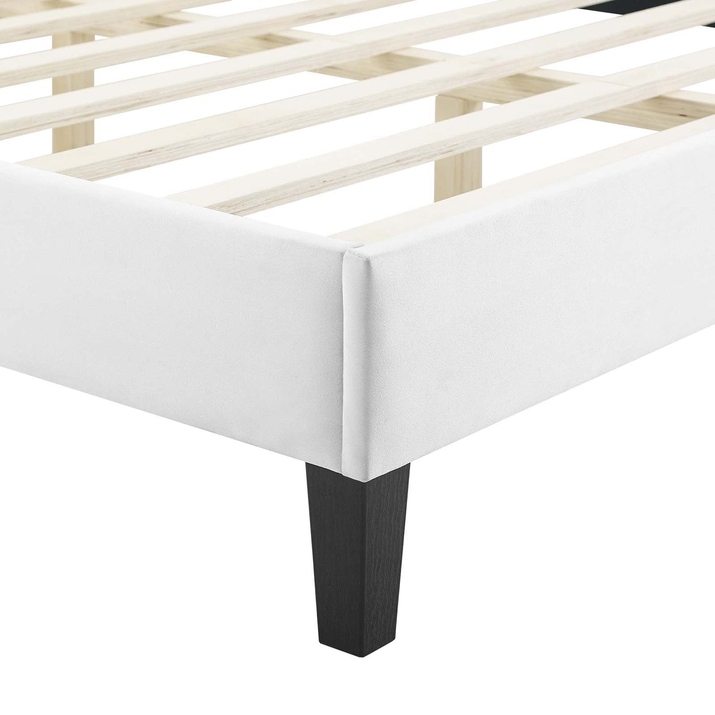 Sienna Performance Velvet Full Platform Bed by Modway