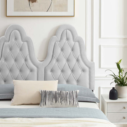 Alexandria Tufted Performance Velvet King Platform Bed by Modway