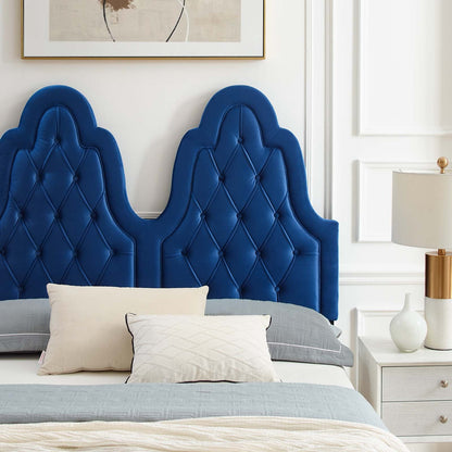 Alexandria Tufted Performance Velvet King Platform Bed by Modway