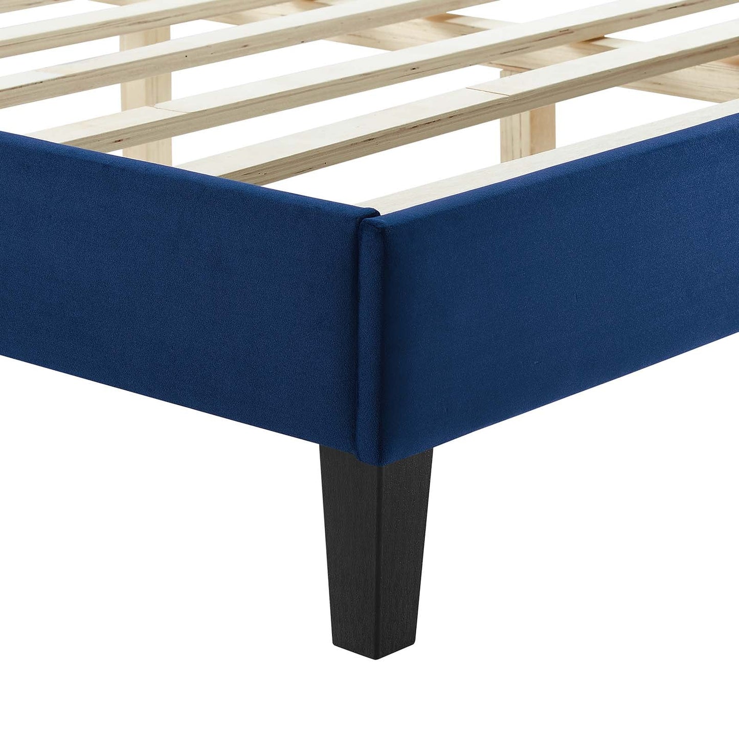 Yasmine Channel Tufted Performance Velvet Full Platform Bed by Modway