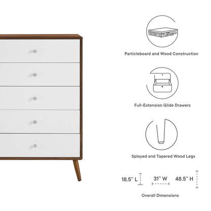 Transmit 5-Drawer Chest by Modway