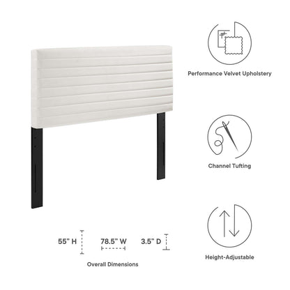 Tranquil Channel Tufted King/California King Headboard  by Modway
