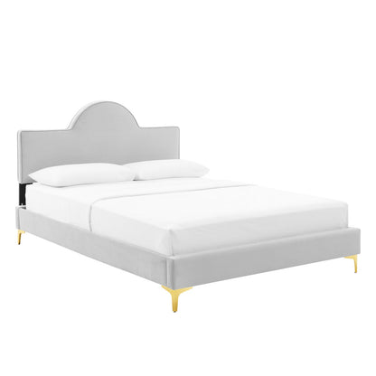 Sunny Performance Velvet Full Bed by Modway