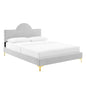 Sunny Performance Velvet Full Bed by Modway