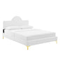 Sunny Performance Velvet King Bed by Modway