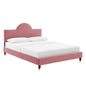 Aurora Performance Velvet King Bed by Modway