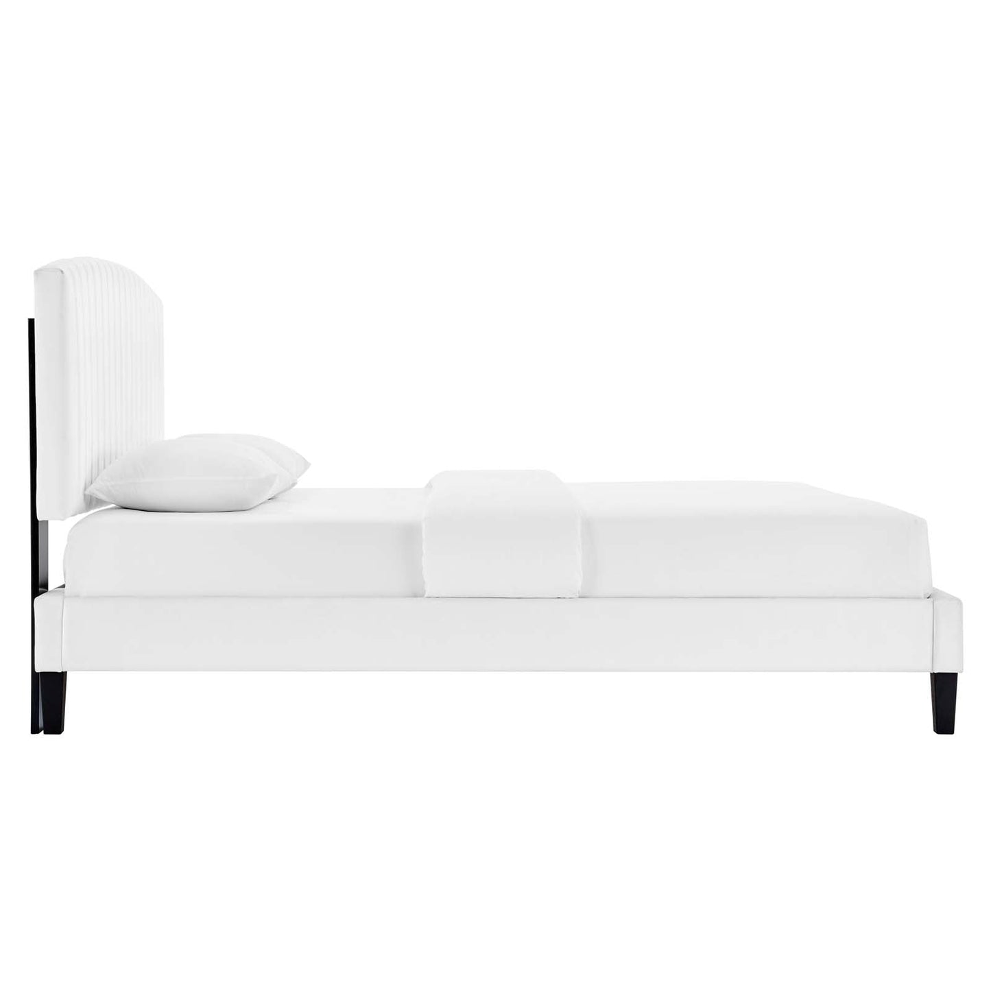 Alessi Performance Velvet Full Platform Bed by Modway